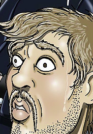 I think you shut the fuck up now, Mr.Pussy-boy - Los Coleccionistas by Gary Roberts