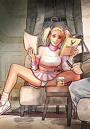 Formant FM0071 Bridles and Branding - Those cute, flirty little skirts flapping about firm, taut, oh-so-spankable bottoms